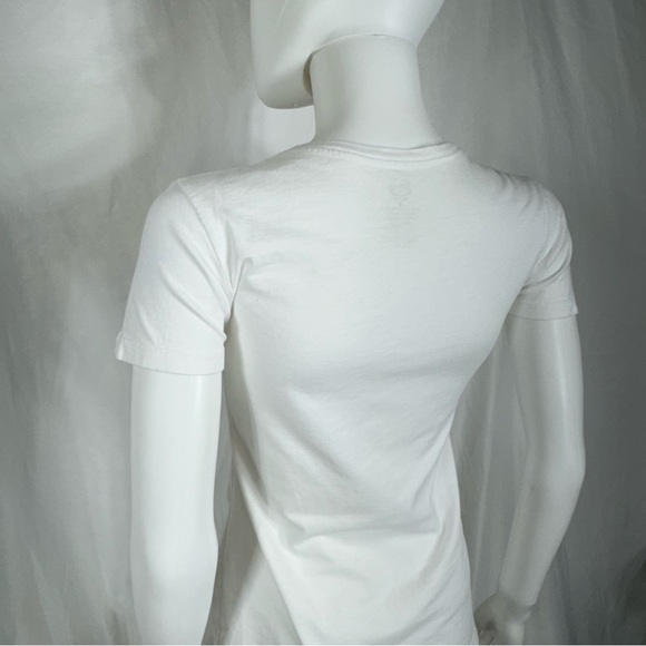 Disney Stars & Stripes Mini Mouse Fitted Short Sleeve Tee - Picture 4 of 6